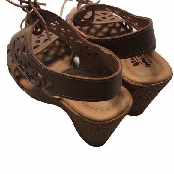 4/$20! Spring Step Heeled Wedges - Picture 6 of 8